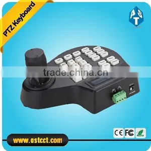 Intelligent 3D Mini Joystick Keyboard Controller for Security PTZ Dome Camera With RS485 LCD Menu thumbnail-4