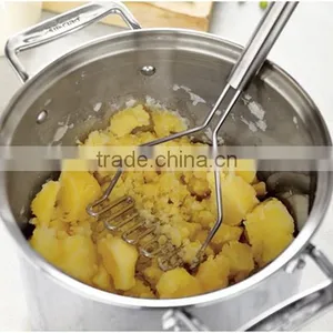 Stainless Steel Fruit Masher Potato Ricer Crusher Masher thumbnail-6
