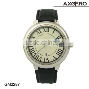 Elegance Watch Zinc Alloy Circular Case Stainless Steel Back Man Watches thumbnail-1