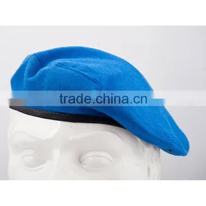 Mens Custom Wool Army Military Beret Hats Wholesale thumbnail-4