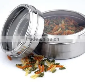 STAINLESS STORAGE BIN thumbnail-1