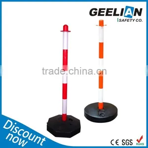 High Quality Traffic Safety Bollard Post Can Use With Chain thumbnail-1