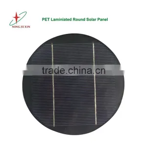 PET Laminiated Round Solar Panel thumbnail-1