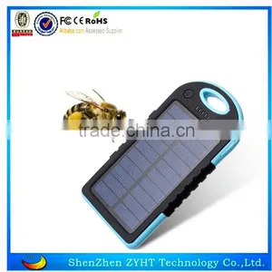 Solar Power Charger 10000mah Dual Usb Output Power Bank Quality Choice Supplier's Choice thumbnail-1
