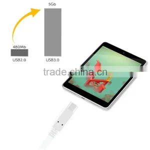 High Quality Reversible 3.0 Type C to A USB Data Cable for Mobile thumbnail-4