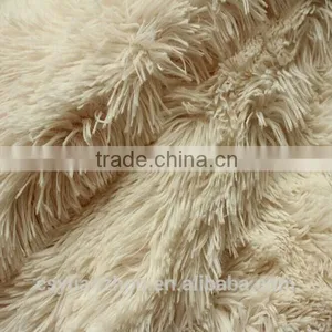 Long Pile Plush Fake Fur Fabric thumbnail-1