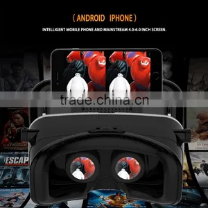 2016 Hottest2016 Hottest Head Mount Plastic Version 3d vr Box 2nd Generation Accept OEM nd Generation Accept OEM Customized Logo thumbnail-1