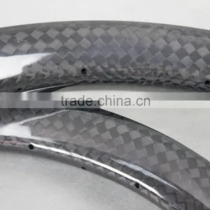 New Design Carbon Fat Bike Rim 65mm Clincher Tubeless Fat Bicycle Rim FW65-TL thumbnail-3