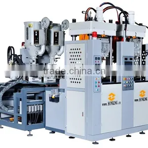 HM-118 Dongguan Shoe Machine Hongtaixin Shoes Machinery Vertical Italy Two Color Two Station tr 	pu	pr pvc High Top Quality thumbnail-1