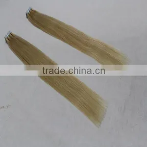 Factory Price Cheap White Russian Hair Tape Hair Extensions thumbnail-2