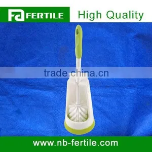 PP Toliet Cleaning Brush With Holder Set HDD thumbnail-1