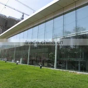Hot Sale!! Aluminiun Wall, Frameless Glass Wall With Spider System thumbnail-1