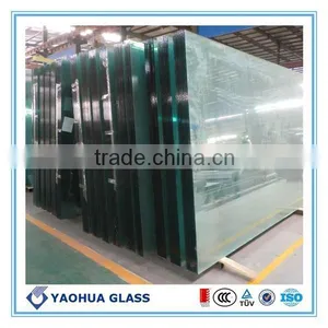 12.38mm Clear Float Glass Tempered Float Glass As/nzs 2208:1996 thumbnail-1
