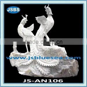 Marble Phoenix Sculpture JS-AN106 thumbnail-1