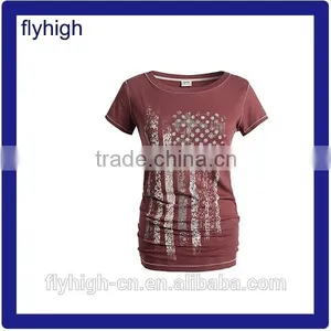 Jewelled Skull Printing Cheap Custom T Shirts thumbnail-1