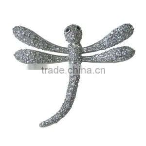 Dragonfly Pendant 925 Sterling Silver Pendant AAA Zircon Setting thumbnail-1