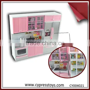 Battery Operated Furniture Kitchen Playset for Preschool Kids thumbnail-3