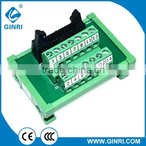 14-pin IDC/TB Converter MIL-Teminal Block Conversion Unit JR-14TBC thumbnail-1