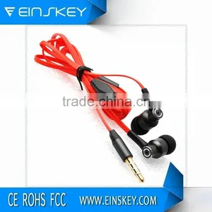 Hot Sale Metal Earcup Good Quality Colorful Wired Earphone thumbnail-1