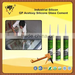 Industrial Silicon GP Acetoxy Silicone Glass Cement thumbnail-1