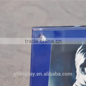 Blue Acrylic Photo Frame With Metal Support thumbnail-3