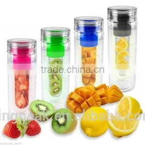 BPA Free Infuser Water Bottle - Made With TRITAN Copolyester Drinking Cup/water Bottle With Fruit Infuser thumbnail-1