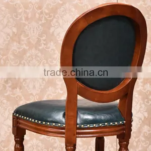 Bar Furniture Modern Design Solid Wooden Bar Stool Chair thumbnail-2