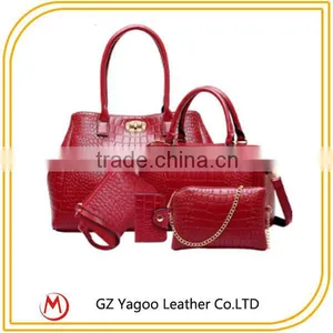 4pcs in 1 Set Branded Tote Women Handbag thumbnail-4