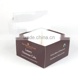 Sinicline Custom Made Safe Paper Package Box for Cake thumbnail-4