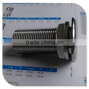 New 1/2" Thread Cast Stainless Steel Polished Boat Thru Hull Threaded Fitting thumbnail-1