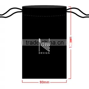 China Deep Blue Drawstring Velvet Dust Bag for Handbag,free Artwork for You thumbnail-6
