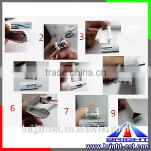 Led Strip Profile, LED Aluminum Channel, Aluminum Profile for Led Rigid Bar thumbnail-3