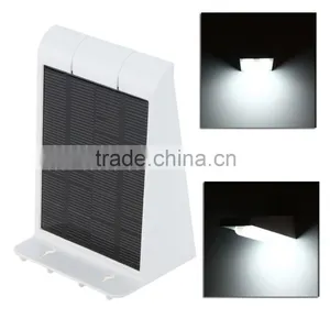 Adjustable Brightness 12LEDs 5W Solar Power PIR Infrared Motion Light Sensor Lamp Mounted Wall Garden Yard Porch Lighting IP55 thumbnail-1