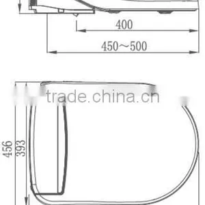 Electronic Toilet Automatic Seft-clean Toilet Seat thumbnail-2