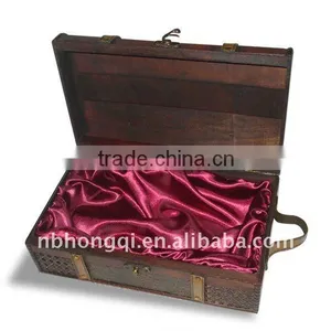 Wooden Wine Box HQM-10011 thumbnail-1