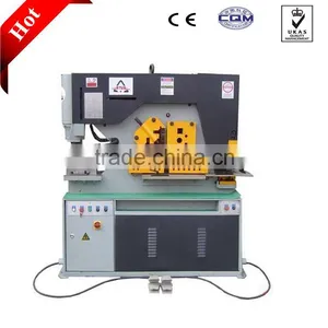 Hydraulic Metal Plate Multi-fonction Ironworker Machine Tool From Manufacture thumbnail-1