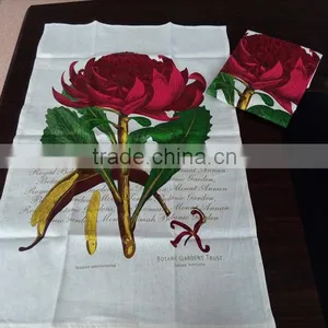 Kitchen Digital Printed Linen Tea Towel for Home Decorationl&gift,kids Printed Tea Towel thumbnail-4