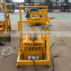 QT40-3C Very Cheap Small Concrete Block Making Machine Movable thumbnail-2