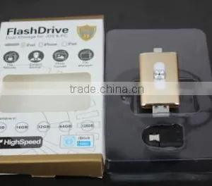 Enjoying High Reputation Home and Abroad OTG USB Flash Drive 8gb/16gb/32gb/64gb thumbnail-6