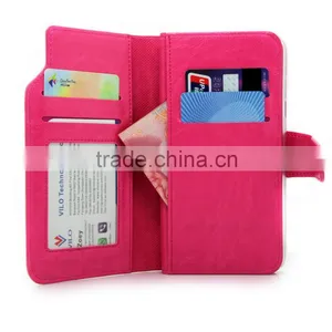 Premium pu Leather Wallet Case for Samsumg Galaxy S6, Latest Product Leather Wallet Case for Samsung Galaxy s6 thumbnail-1