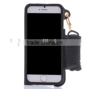 Protective Cover Case With Lanyard,mobile Phone and Key Case PU Material thumbnail-5