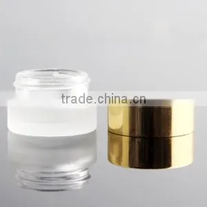 15ml 30ml 50ml 100ml Frosted Glass Jar Cosmetic Jar Cream thumbnail-1