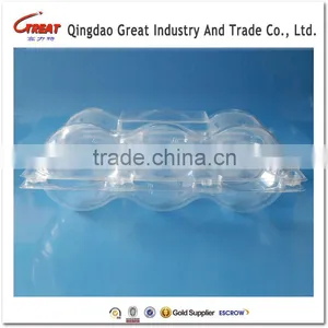 Clamshell Blister Fruit Packaging Tray for Peaches and Apples 6 Pcs thumbnail-5