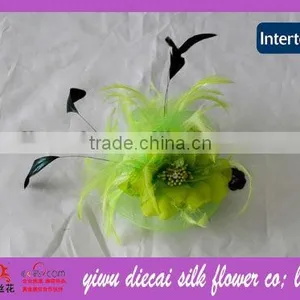 Novelty Hot Netting Feather Flower Hair Accessories thumbnail-1