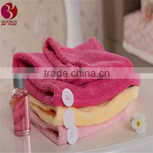 Microfiber Hair Wrap Towel Drying Bath Spa Head Cap Turban Wrap Hair Dry Shower thumbnail-3