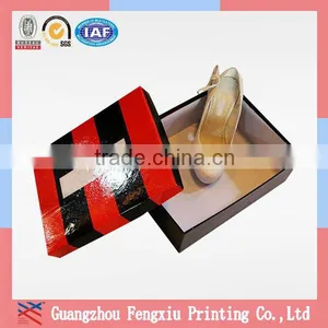 Cardboard Color Shoe Box With Lid thumbnail-1