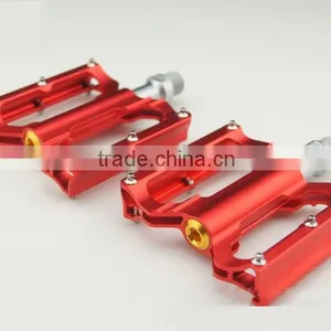 KINGBIKE Bike MTB Pedals Magnesium Alloy Titanium Spindle Platform Pedals Cycle Bicycle Cycling 9/16" Sealed Pedales, 5 Colors thumbnail-5