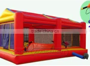The Most Interesting,Inflatable Cannon Playhouse,Cheer thumbnail-1