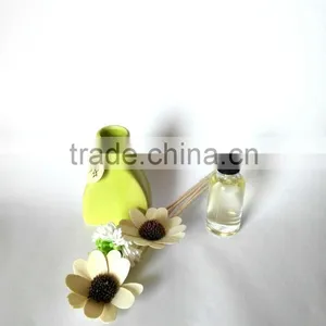 Green Ceramic Flower Fragrance Diffuser For Wholesale thumbnail-5