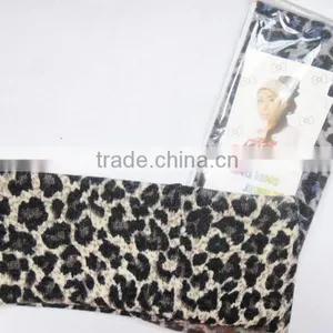 Leopard Wool Sports Stretchy Headbands Hair Band thumbnail-2